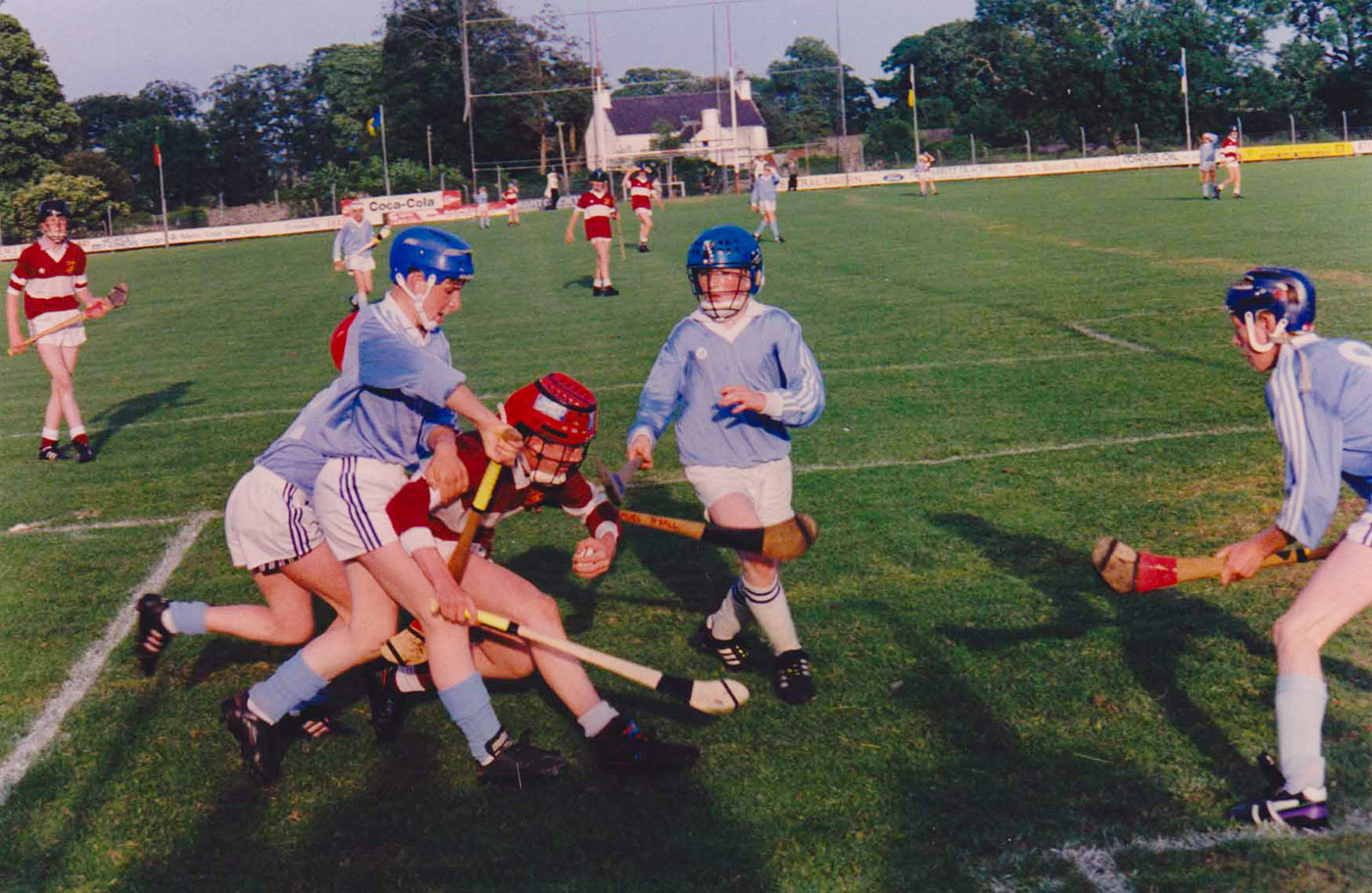 National Feile na nGael Finals in Athenry 1992 Slide background